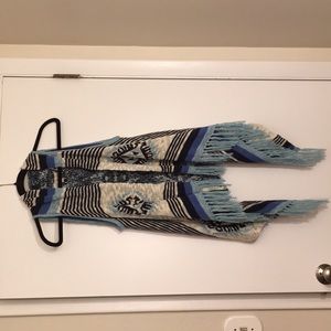 Pink Rose sweater vest.